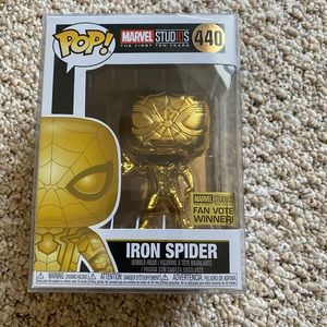 Funko pop limited edition iron spider bobble